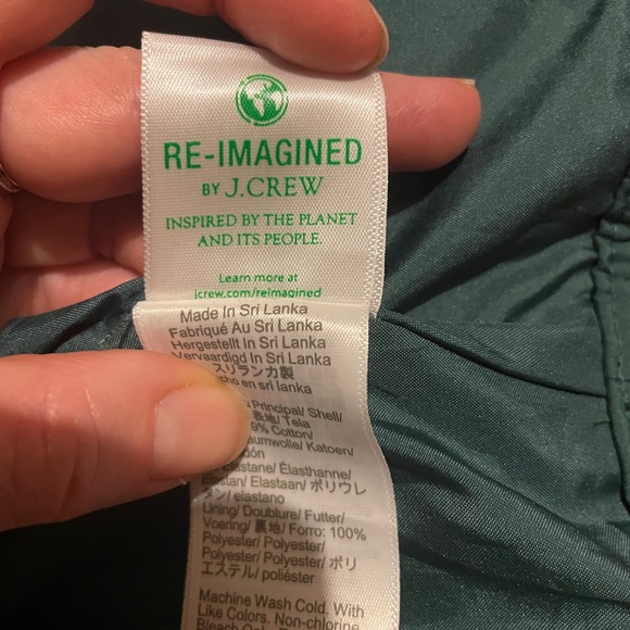 J Crew Corduroy Mini Skirt Womens Size 4 Button Front Preppy Schoolgirl NWT - Picture 6 of 8